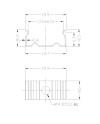CLIP FIJACION ACERO INOX 2000*17.1*15,3mm